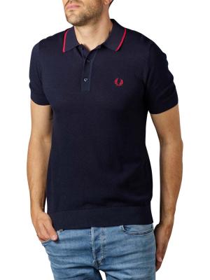 Fred Perry Tipped Knitted Shirt E97 