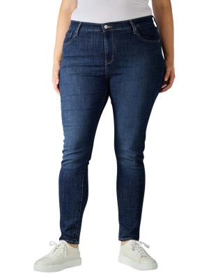 Levi‘s 721 Jeans Skinny High Plus Size blue story 