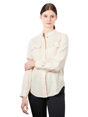 Marc O‘Polo Flannel Blouse Patched Pocket Chalky Sand 