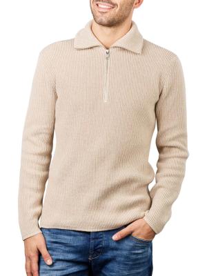 Marc O‘Polo Pullover Troyer linen white 