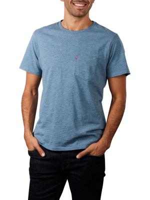Levi‘s Classic Pocket T-Shirt indigo wash heather 