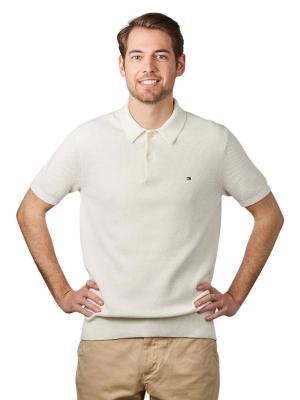 Tommy Hilfiger Polo Shirt Pique Ivory 