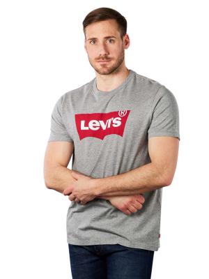Levi‘s Crew Neck T-Shirt Short Sleeve Graphic Grey 