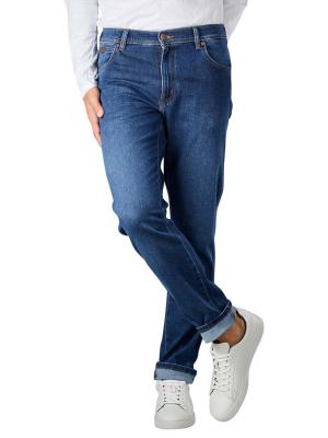 Wrangler Texas Slim Jeans blue silk 