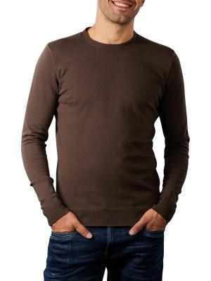 Replay Pullover Crew Neck Brown 