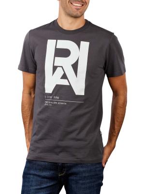 G-Star Graphic Raw T-Shirt raven 
