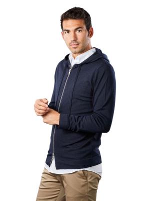 Drykorn Paul Zip-Cardigan Blue 