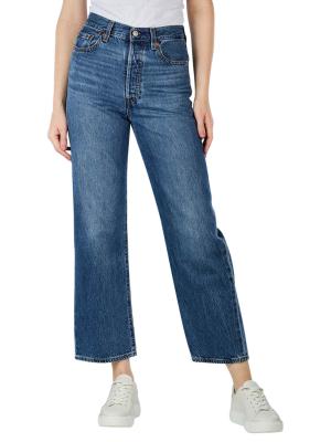 Levi‘s Ribcage Jeans Straight Fit Ankle noe fog 