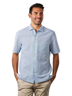 Marc O‘Polo Short Sleeve Shirt Chest Pocket Multi/Belle Blue 