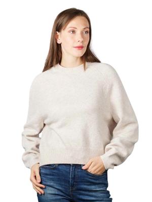 Marc O‘Polo Long Sleeve Pullover Round Neck Chalky Stone Mel 