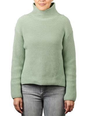 Marc O‘Polo Longsleeve Pullover Stand-up Collar breezy mint 