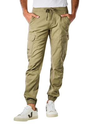 PME Legend Cargo Pants Stretch Cotton Linen Green 