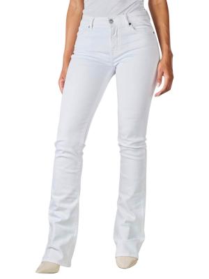 7 For All Mankind Bootcut Optic Jeans White 