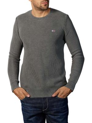 Tommy Jeans Essential Washed Pullover dark grey heather 