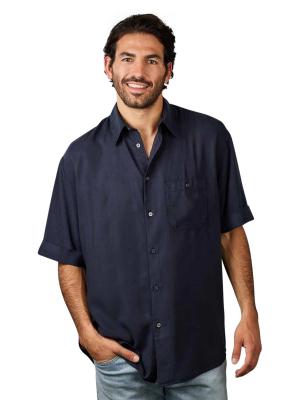 Drykorn Short Sleeve Matoc Shirt Dark Blue 