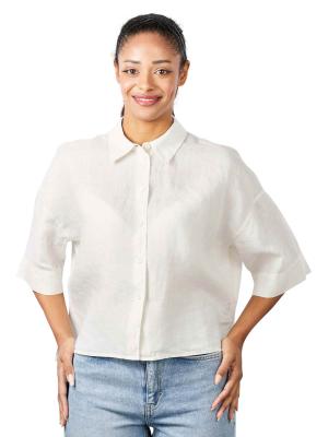 Drykorn Yarika Blouse 3/4 Sleeve Off White 