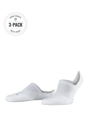 Falke 3-Pack Cool Kick Invisible white 