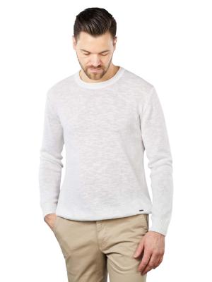 Joop Round Neck Pullover Long Sleeve Natural 