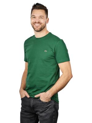 Lacoste Short Sleeve T-Shirt Crew Neck Green 