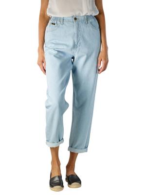 Lee Mom Jeans Elasticated bleached ore 