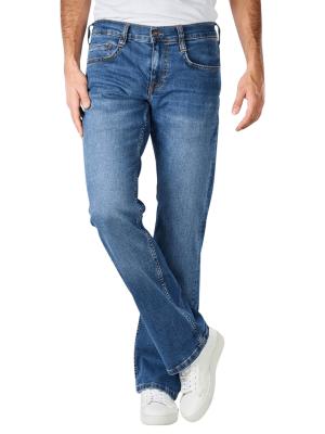 Mustang Low Waist Oregon Jeans Bootcut Mid Blue 