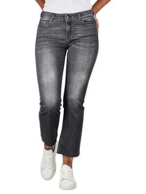 Replay Faaby Jeans Slim Fit Flared Ankle Dark Grey 