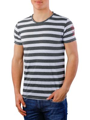 Replay T-Shirt grey striped 