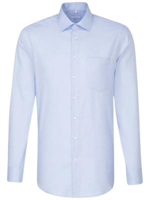 Seidensticker Shirt Regular Fit Business Kent middle blue