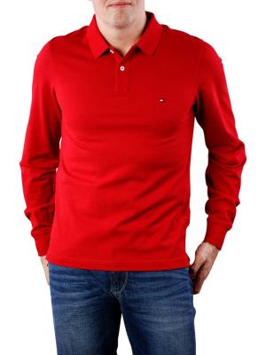 Tommy Hilfiger Luxury Slim Tipped Polo rio red 