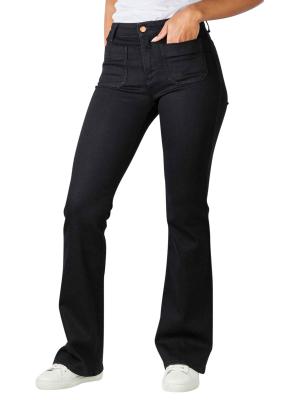 Wrangler Flare Jeans Mid Waist Retro Black 