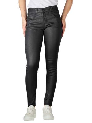 Angels Skinny Button Jeans black