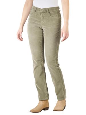 Angels Dolly Cord Pant Straight Fit Dark Khaki Used