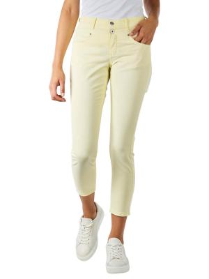 Angels Ornella Button Jeans Slim pastel yellow used 
