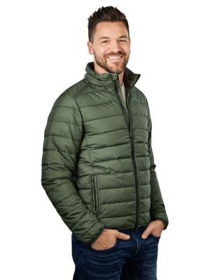 Save the Duck Gad Hooded Jacket Thyme Green 