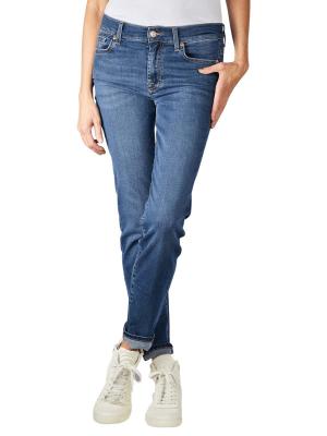 7 For All Mankind Roxanne Jeans Slim Fit Mid Blue 
