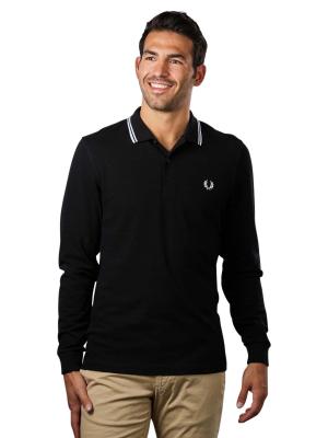 Fred Perry Twin Tipped Polo Long Sleeve black