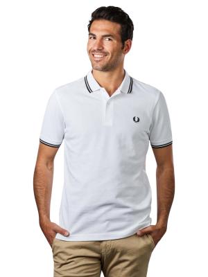 Fred Perry Twin Tipped Polo Shirt white