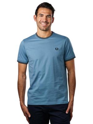 Fred Perry Twin Tipped T-Shirt ash blue 