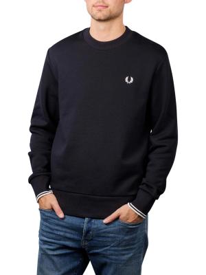 Fred Perry Sweater Crew Neck Navy 