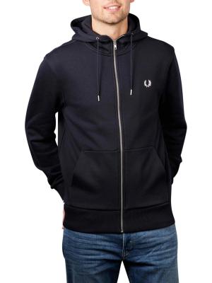Fred Perry Hooded Jacket Navy 