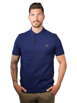 Fred Perry Plain Polo Short Sleeve French Navy