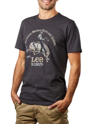 Lee Rider T-Shirt washed black 