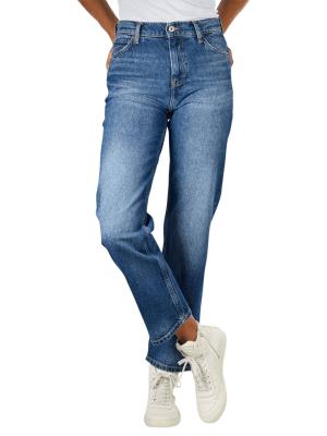 Mustang Kelly Cropped Jeans Straight Fit Basic Rigid Denim 