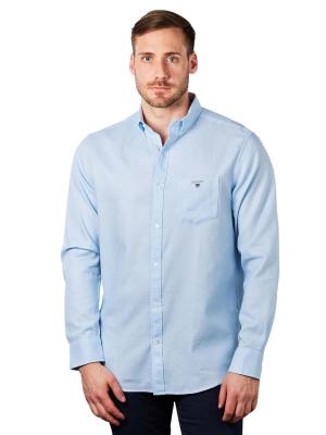 Gant Shield Texture Shirt Long Sleeve capri blue
