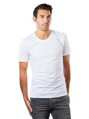 Drykorn Carlo Regular T-Shirt Crew Neck White 