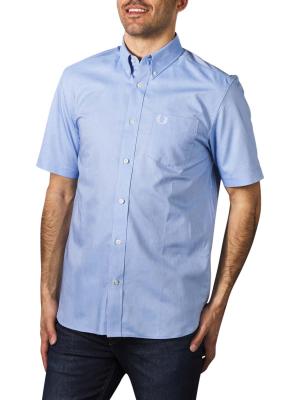 Fred Perry Short Sleeve Oxford light smoke 