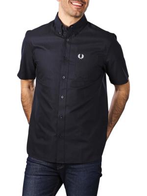 Fred Perry Short Sleeve Oxford navy 