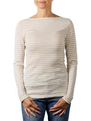 Marc O‘Polo long Sleeve T-Shirt Boat neck multi/off white 