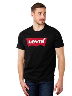 Levi‘s Crew Neck T-Shirt Short Sleeve Graphic Black 