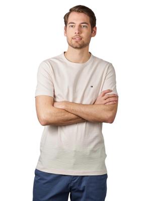 Tommy Hilfiger Cotton Linen T-Shirt Feather White 
